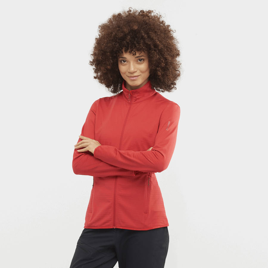 Giacca Strato Intermedio Con Zip Integrale Da Donna Essential Lightwarm Samba